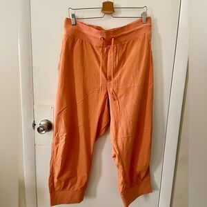 Athleta Trekkie North Crop Jogger- Creamsicle Orange